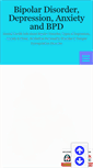 Mobile Screenshot of bipolardisorderdepressionanxiety.com