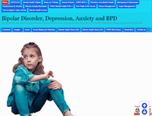 Tablet Screenshot of bipolardisorderdepressionanxiety.com